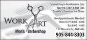 Work of Art Men's Hairstyling