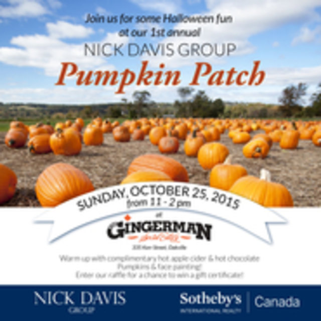 Pumpkin Patch! - Gingerman Social Eatery
