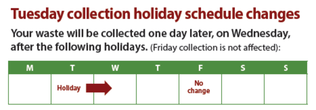 Victoria Day Collection Schedule Kerr Village Bia