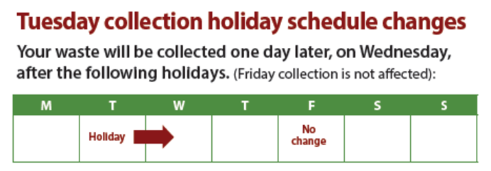 Victoria Day Collection Schedule Kerr Village Bia